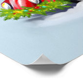 Posters voor vrolijk kerstfeest (Hoek)