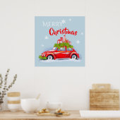 Posters voor vrolijk kerstfeest (Keuken)
