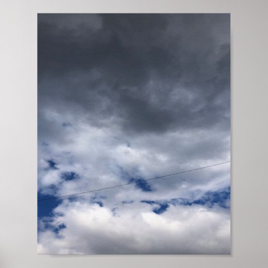 Posters voor wolken (Voorkant)