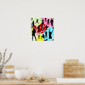 Posters, wandkunst, wandbekleding poster (Keuken)