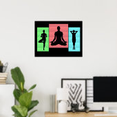 Posters Yoga Karma (Bureau à domicile)