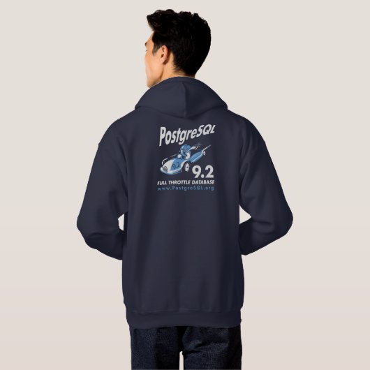 PostgreSQL 9.2 Hoodie (Achterkant volledig)