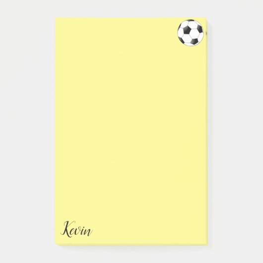 Postit Notes Soccer (Voorkant)
