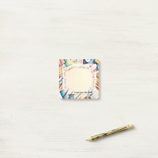 Postit voor professor post-it® notes (Op bureau)