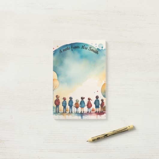 Postit voor professor post-it® notes (Op bureau)