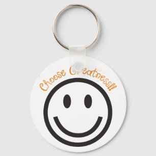 Postive Gift Sleutelhanger-Choose Groetheid Sleutelhanger