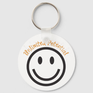 Postive Gift Sleutelhanger-onbeperkt potentieel Sleutelhanger