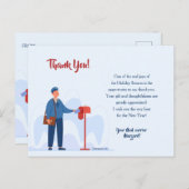 Postkaart Bedankt voor de Besteller (Voorkant / Achterkant)