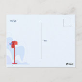 Postkaart Bedankt voor de Besteller (Achterkant)