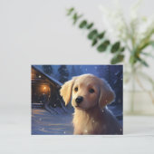 Postkaart Chien 5-20 (Staand voorkant)