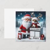 Postkaart "De Vader komt in ..." Save The Date (Voorkant / Achterkant)