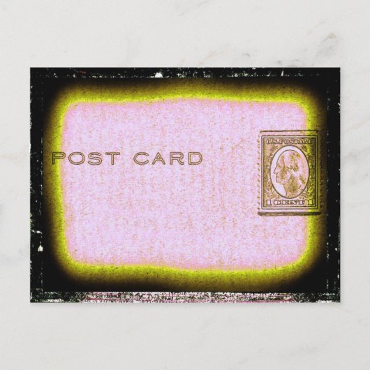 Postkaart (geel) (Voorkant)