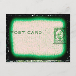"Postkaart" (groen) Briefkaart