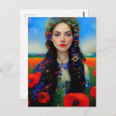 Postkaart in Oekraïne (Voorkant / Achterkant)