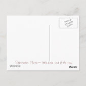 postkaart: Island in Maine Briefkaart (Achterkant)