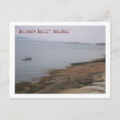postkaart: Island in Maine Briefkaart (Voorkant)