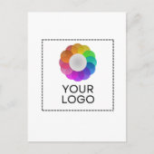 Postkaart met eigen logo, lage minimumhoeveelheid feestdagenkaart (Voorkant)