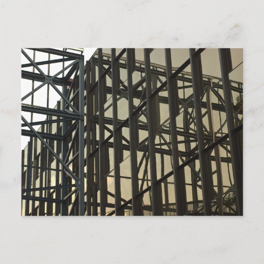 Postkaart met moderne architectuur (Voorkant)