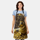 Postkaart Schort (Gedragen)