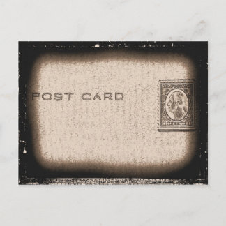 "Postkaart" (Sepia) Briefkaart