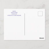 postkaart voor paarden (Achterkant)