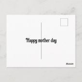 Postkaarten krijgen voor moederdag (Achterkant)