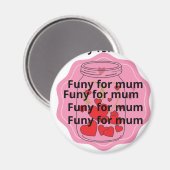 Postkaarten worden grappig voor mama magneet (Voorkant / Achterkant)