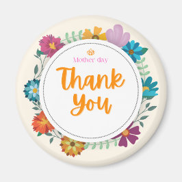 Postkaarten worden grappig voor moederdag magneet