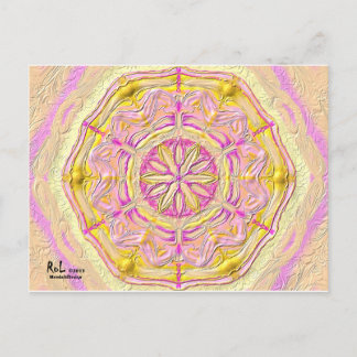 Postkarte 19 "Violet Daisy" Briefkaart