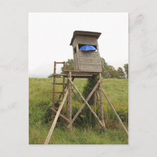 Postkarte - auf der Pirsch Briefkaart