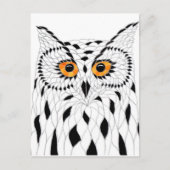 Postkarte Eule Briefkaart (Voorkant)