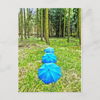 Postkarte - in Reih und Glied Briefkaart