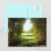 Postkarte - Laubfenster Briefkaart (Voorkant / Achterkant)