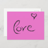 Postkarte LOVE Briefkaart (Voorkant / Achterkant)