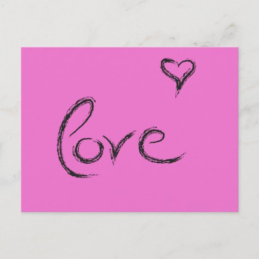 Postkarte LOVE Briefkaart (Voorkant)