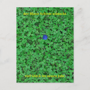 Postkarte - Neujahr Briefkaart