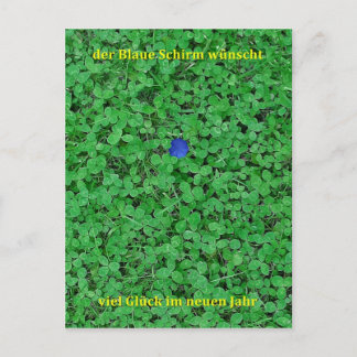 Postkarte - Neujahr Briefkaart