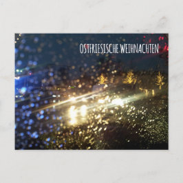 Postkarte „Ostfriesische Weihnachten“ Briefkaart