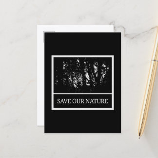 Postkarte "Save Our Nature" Briefkaart