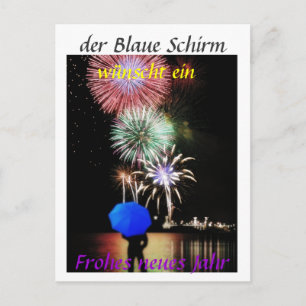 Postkarte - Silvester Briefkaart