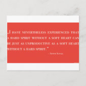 Postkarte - Sophie Scholl - Zitat - White Rose Briefkaart (Voorkant)