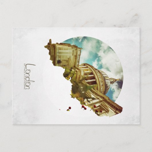 Postkarte St Paul's Briefkaart (Voorkant)