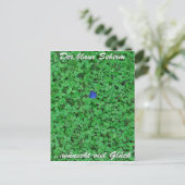 Postkarte - Viel Glück Briefkaart (Staand voorkant)