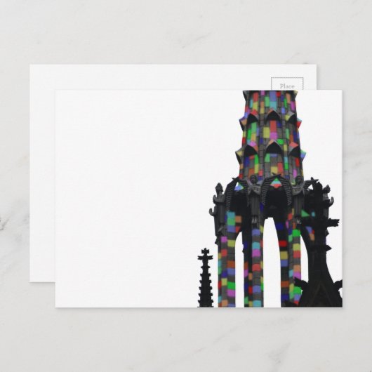 Postkarte vom Vierungsturm des Kölner Doms Briefkaart (Voorkant / Achterkant)