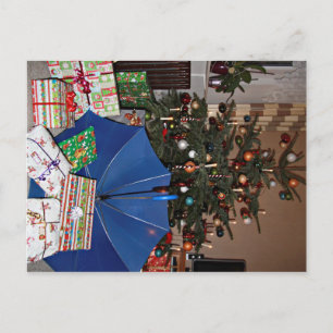 Postkarte - Weihnachten beim Blauen Schirm Briefkaart