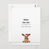 Postkarte Weihnachten Elch Briefkaart (Voorkant / Achterkant)