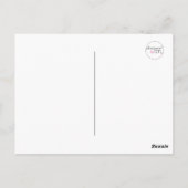 Postkarte Weihnachten Elch Briefkaart (Achterkant)