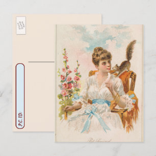 Postkruising - foto's van Pet Squirrel Fine Art Briefkaart