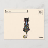 Postkruising - Kat Pic - Sundrop en Teddy Bear Briefkaart (Achterkant)