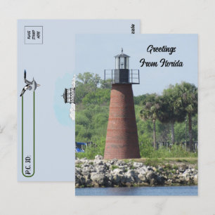 Postkruising Lighthouse Lake Tohopekaliga Florida Briefkaart